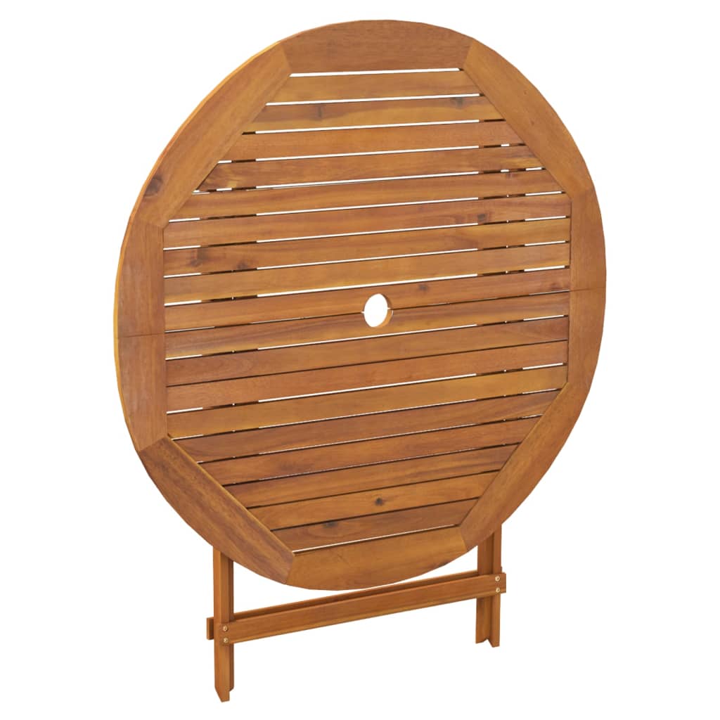 Ensemble à manger de jardin 5 pcs Bois d'acacia solide
