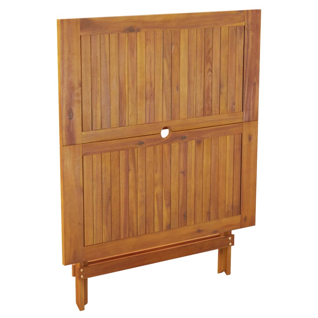 Ensemble à manger de jardin 5 pcs Bois d'acacia solide
