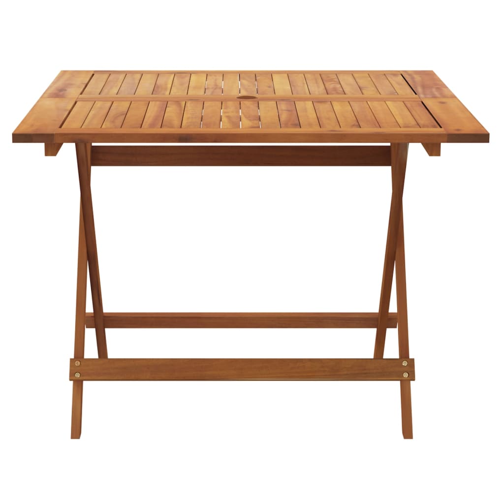 Ensemble à manger de jardin 5 pcs Bois d'acacia solide