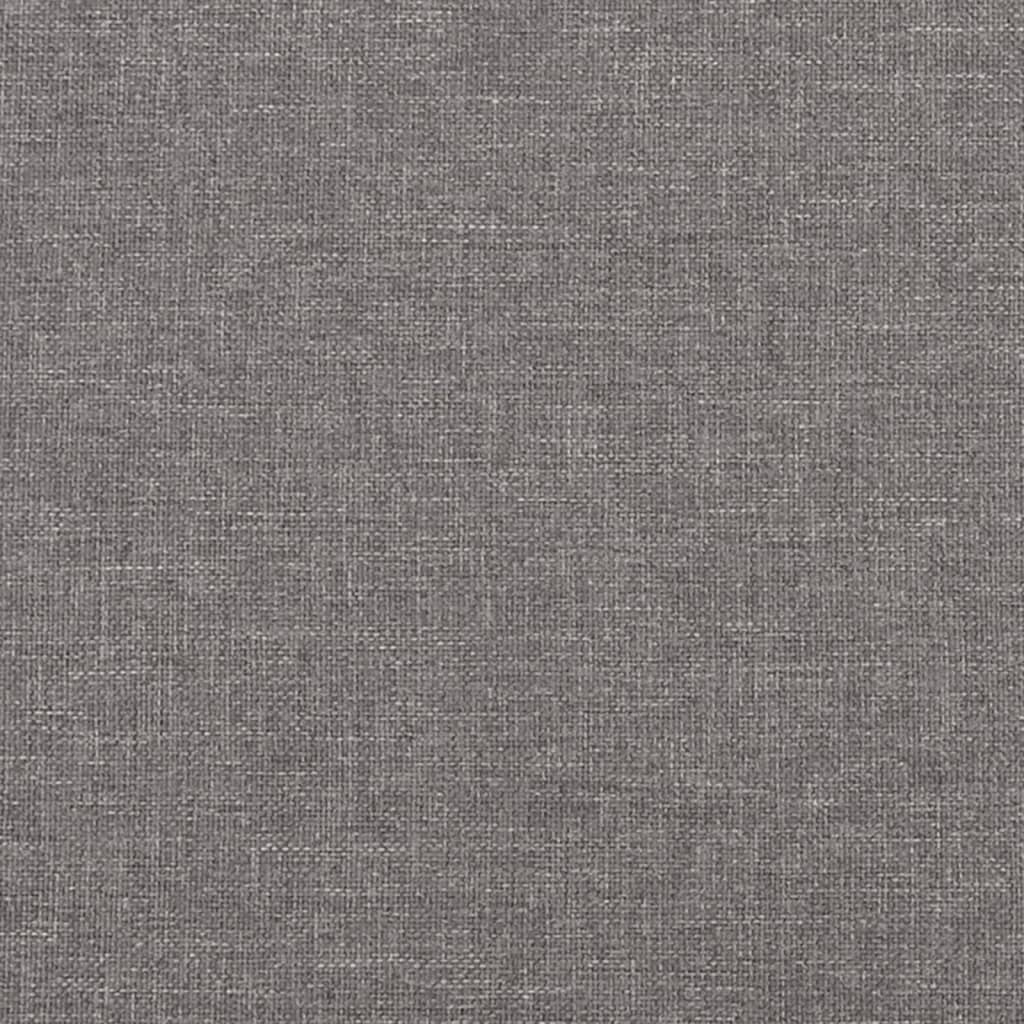 Fauteuil avec repose-pied Gris clair 60 cm Tissu - XIOS