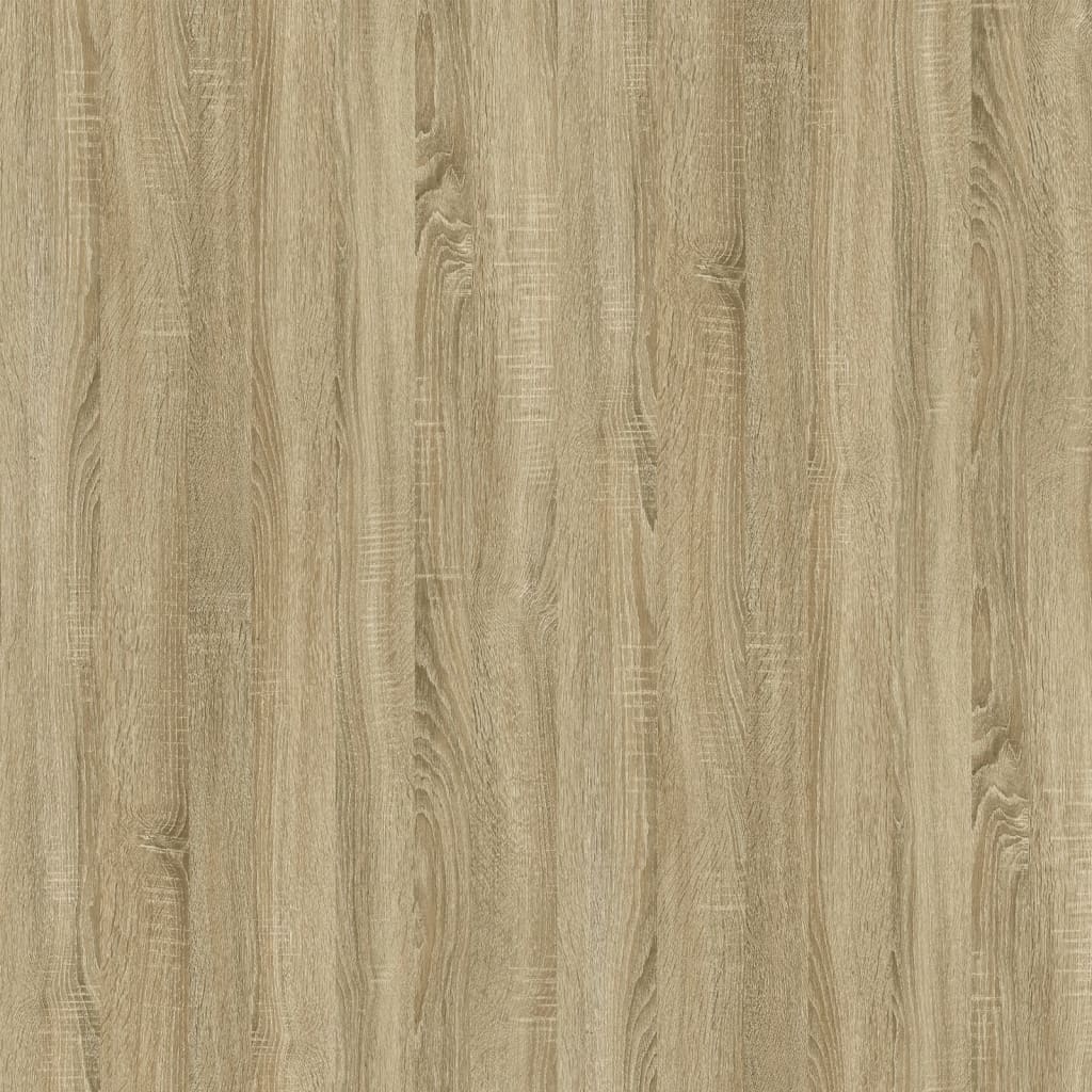 Table basse Chêne sonoma 80x50x40 cm Bois d'ingénierie - XIOS
