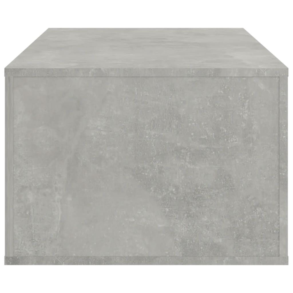 Table basse Gris béton 100x50,5x35 cm Bois d'ingénierie - XIOS