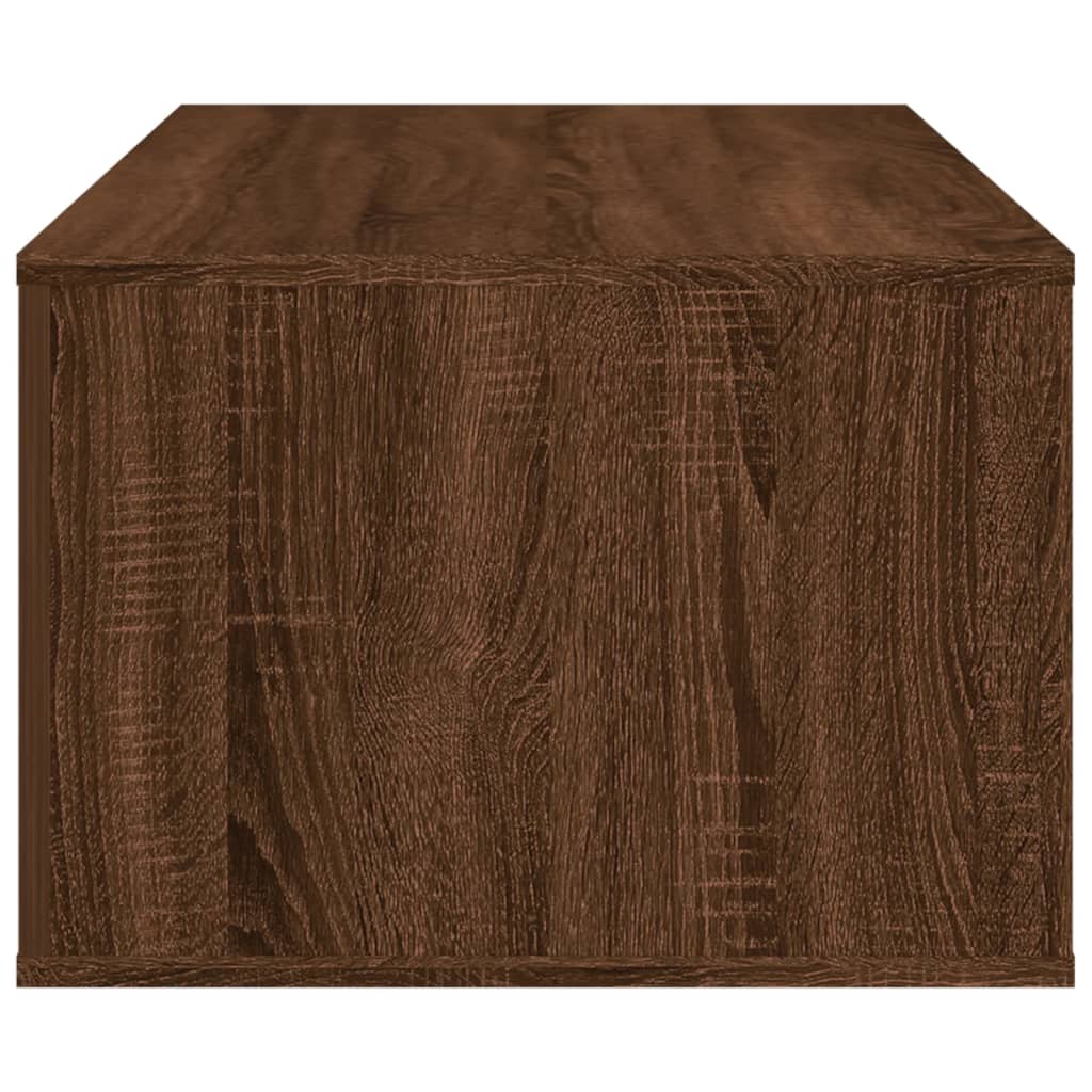 Table basse Chêne marron 100x50,5x35 cm Bois d'ingénierie - XIOS