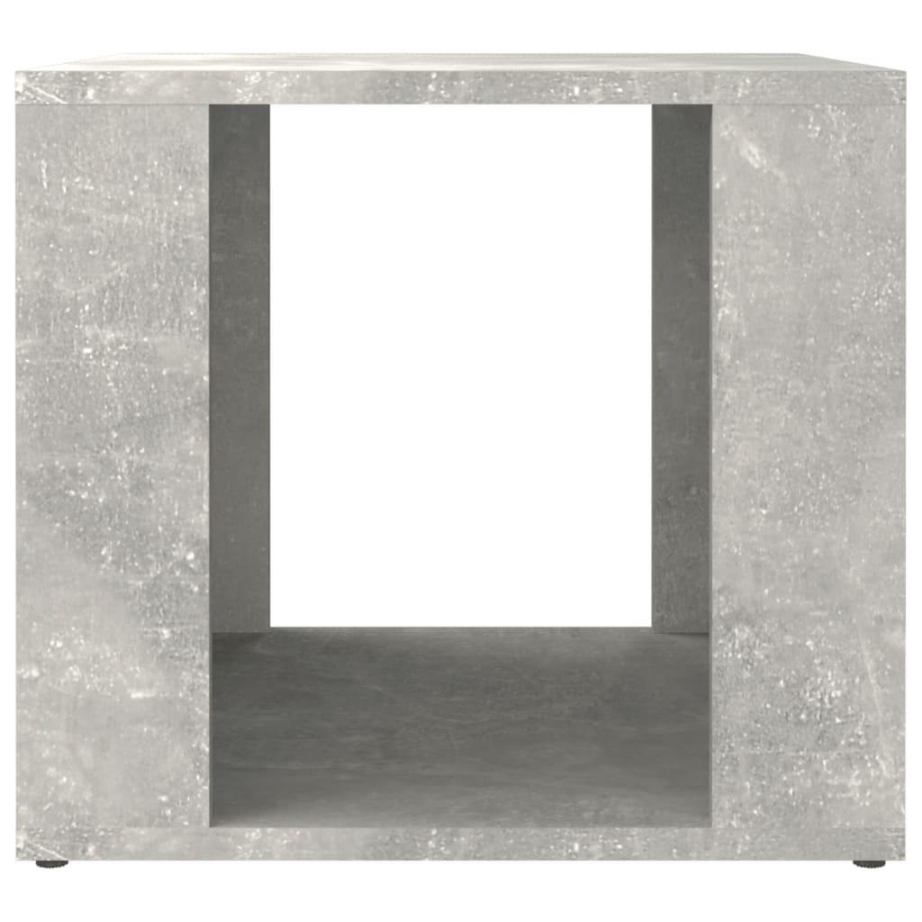 Table de chevet Gris béton 41x40x36 cm Bois d'ingénierie - XIOS