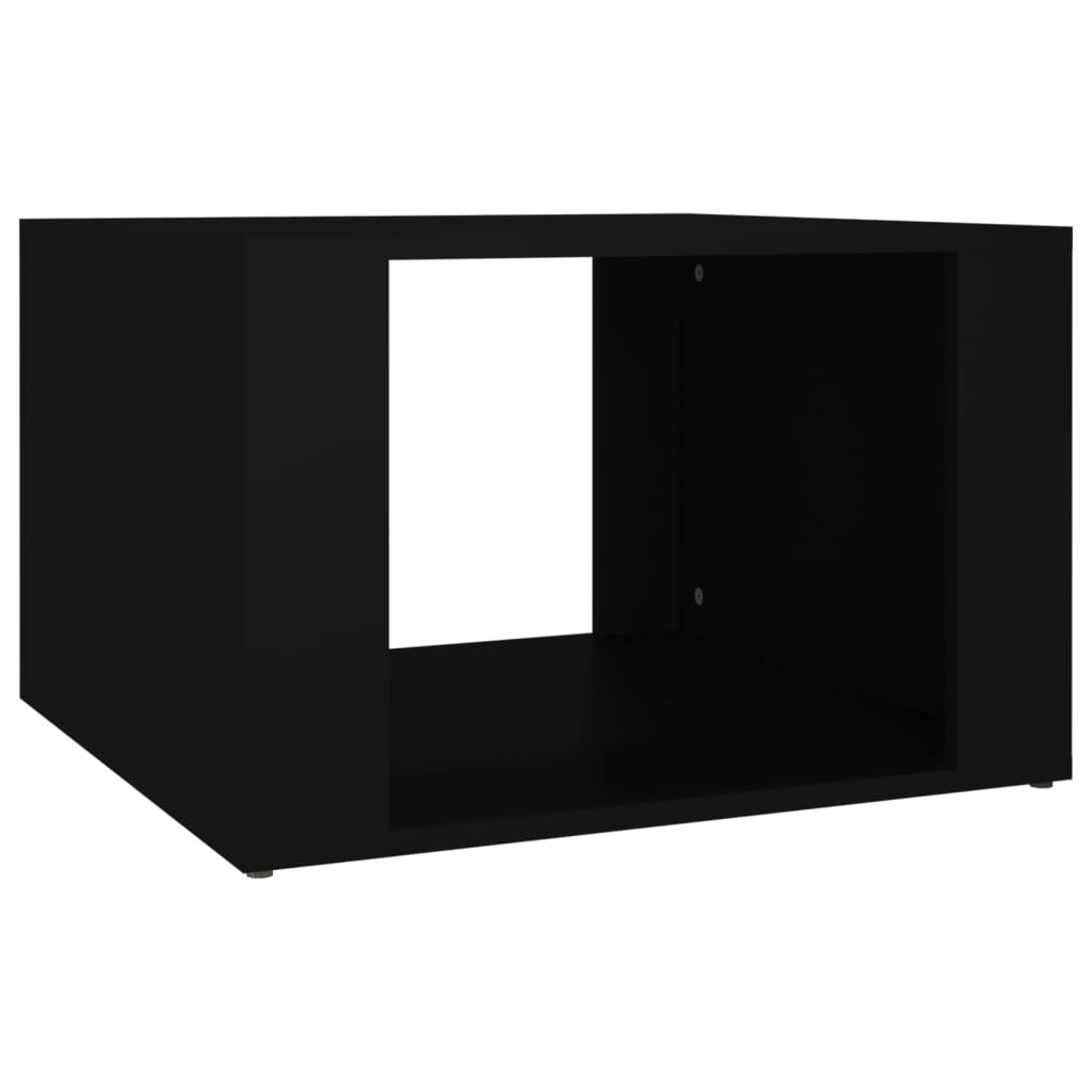 Table de chevet Noir 57x55x36 cm Bois d’ingénierie - XIOS