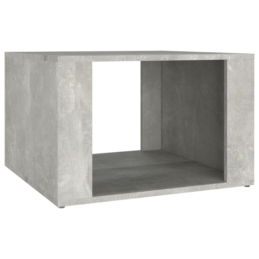 Table de chevet Gris béton 57x55x36 cm Bois d'ingénierie - XIOS