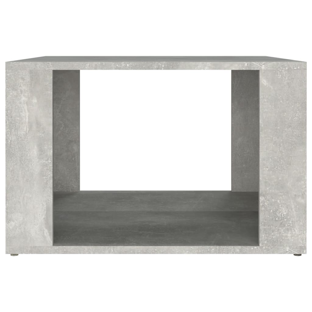Table de chevet Gris béton 57x55x36 cm Bois d'ingénierie - XIOS