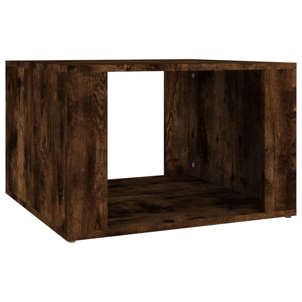 Table de chevet Chêne fumé 57x55x36 cm Bois d'ingénierie - XIOS