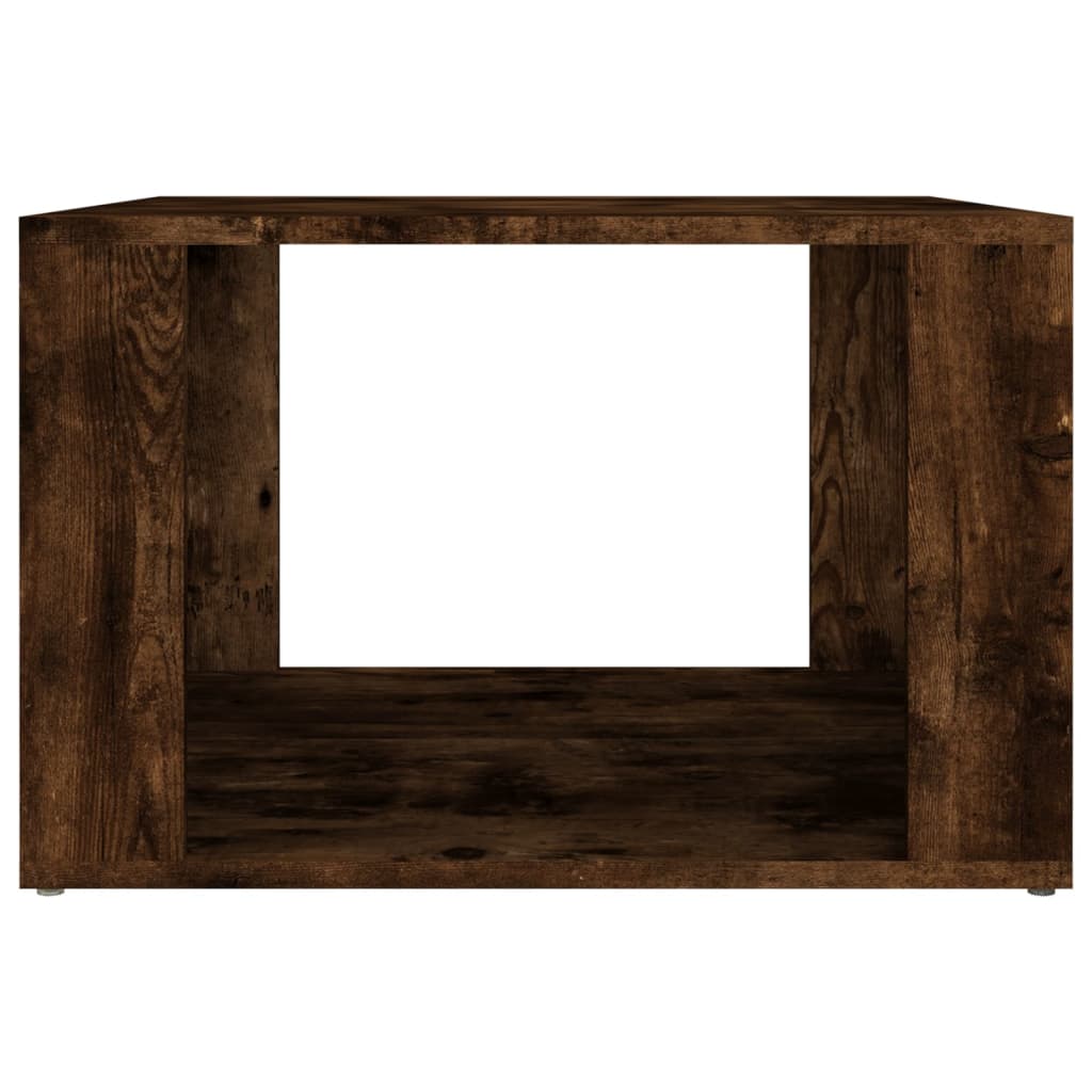Table de chevet Chêne fumé 57x55x36 cm Bois d'ingénierie - XIOS