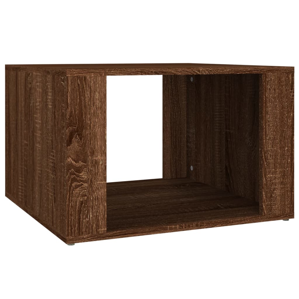 Table de chevet Chêne marron 57x55x36 cm Bois d'ingénierie - XIOS