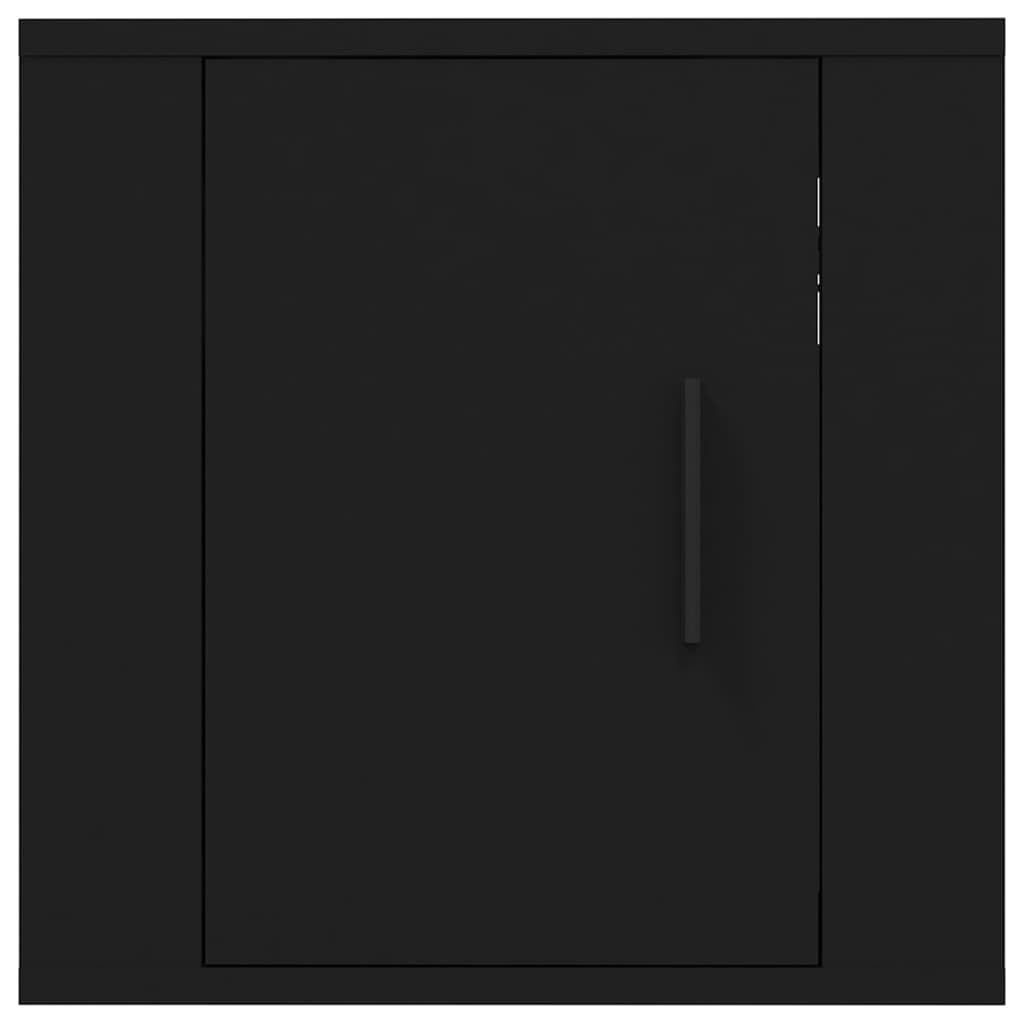 Meubles TV muraux 2 pcs Noir 40x34,5x40 cm - XIOS