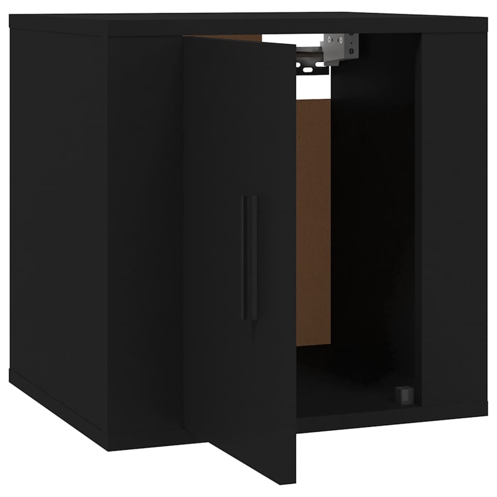 Meubles TV muraux 2 pcs Noir 40x34,5x40 cm - XIOS