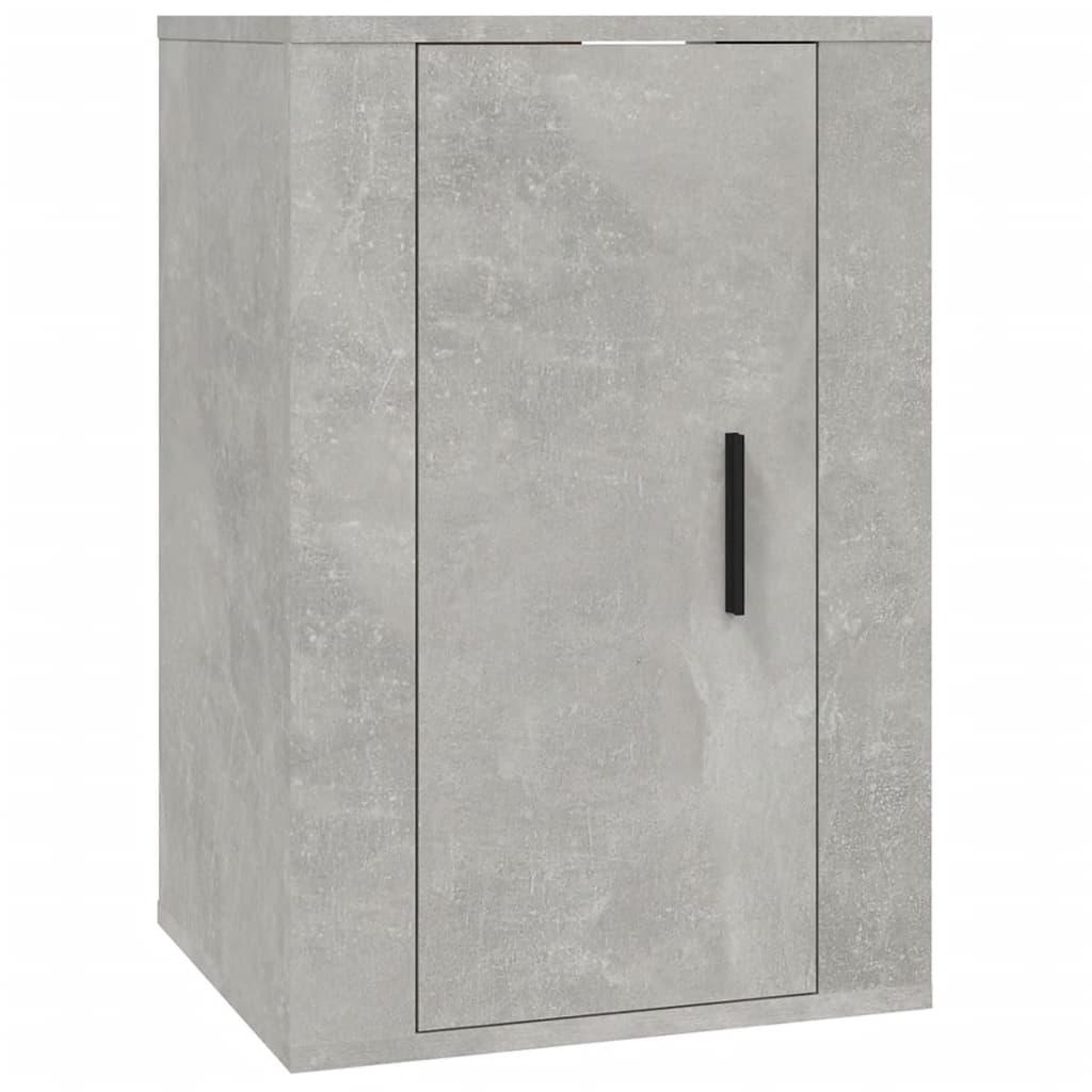 Meubles TV muraux 2 pcs Gris béton 40x34,5x60 cm - XIOS