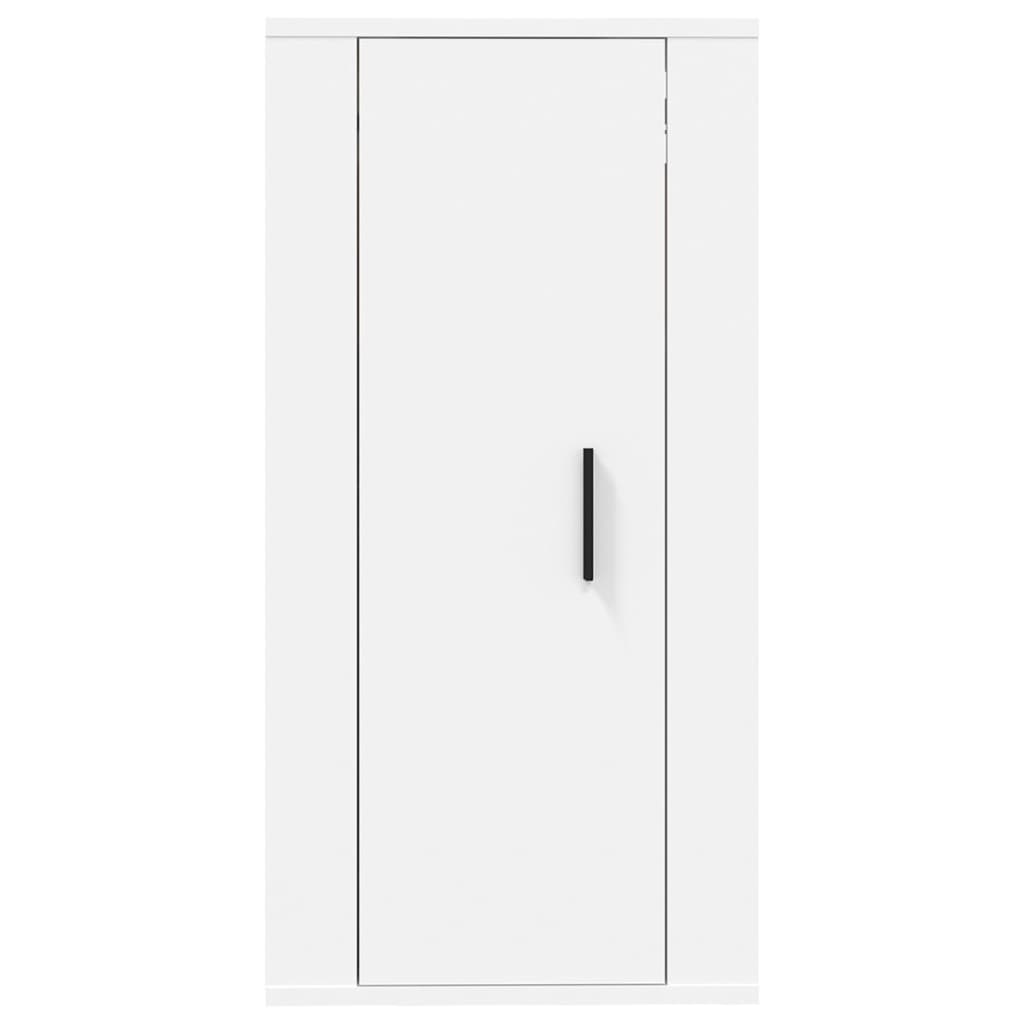 Meuble TV mural Blanc 40x34,5x80 cm - XIOS