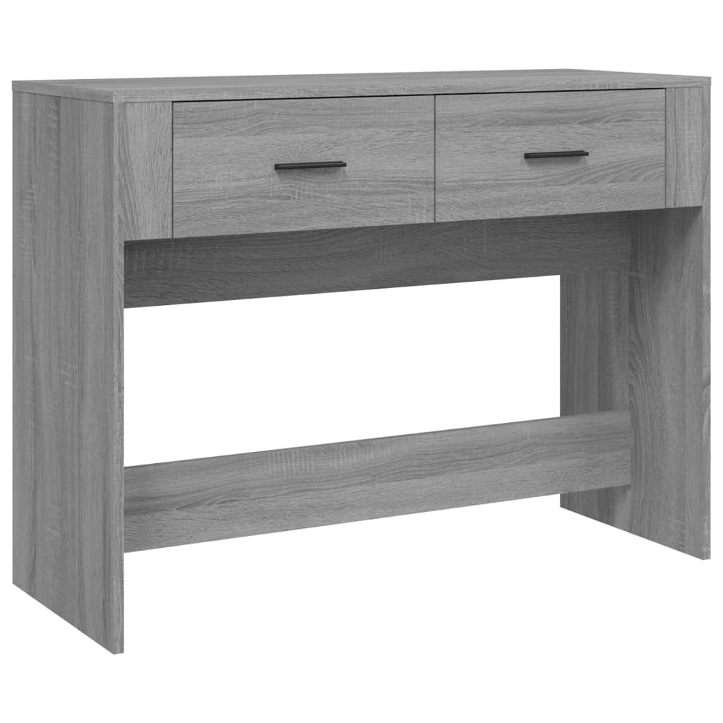 Table console Sonoma gris 100x39x75 cm Bois d'ingénierie - XIOS