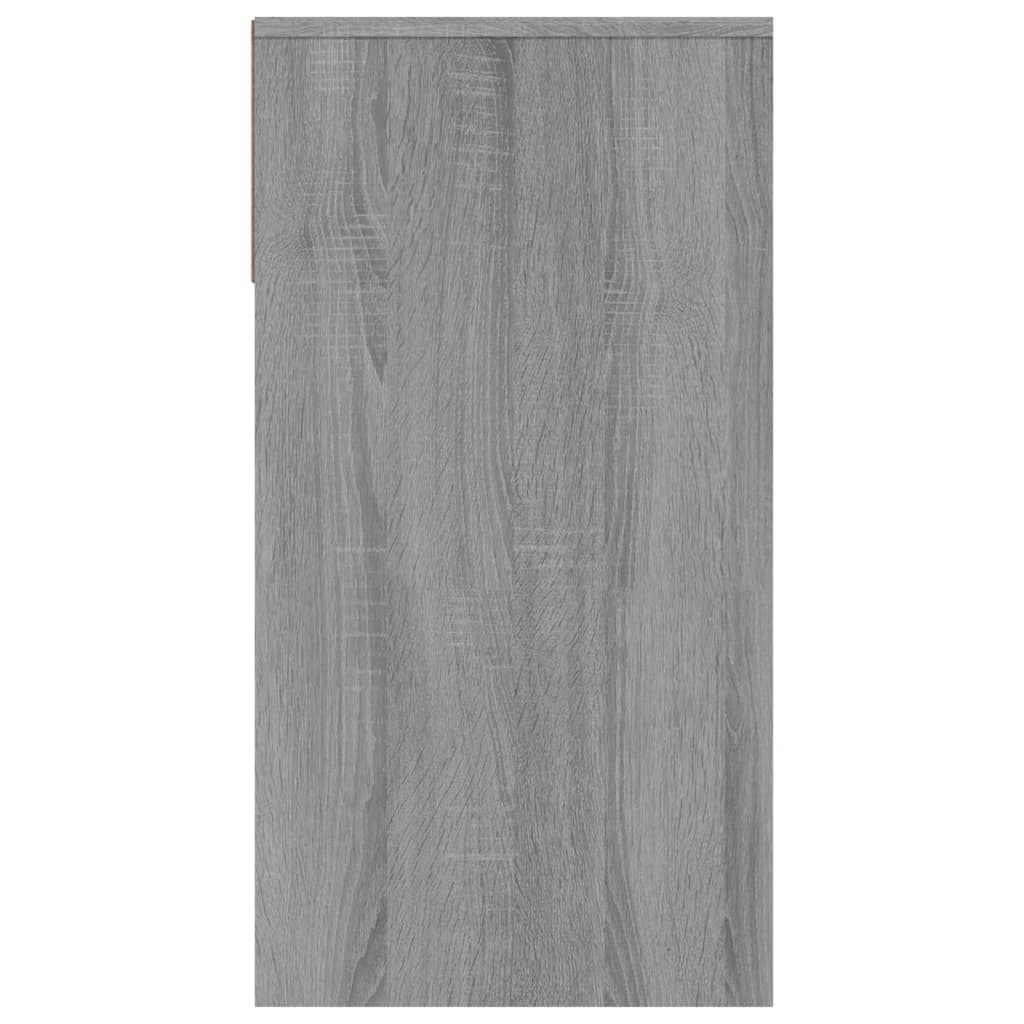 Table console Sonoma gris 100x39x75 cm Bois d'ingénierie - XIOS