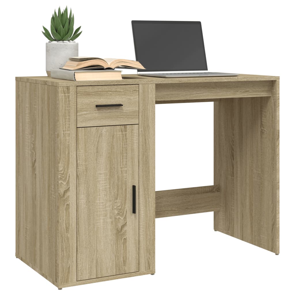 Bureau Chêne sonoma 100x49x75 cm Bois d'ingénierie - XIOS