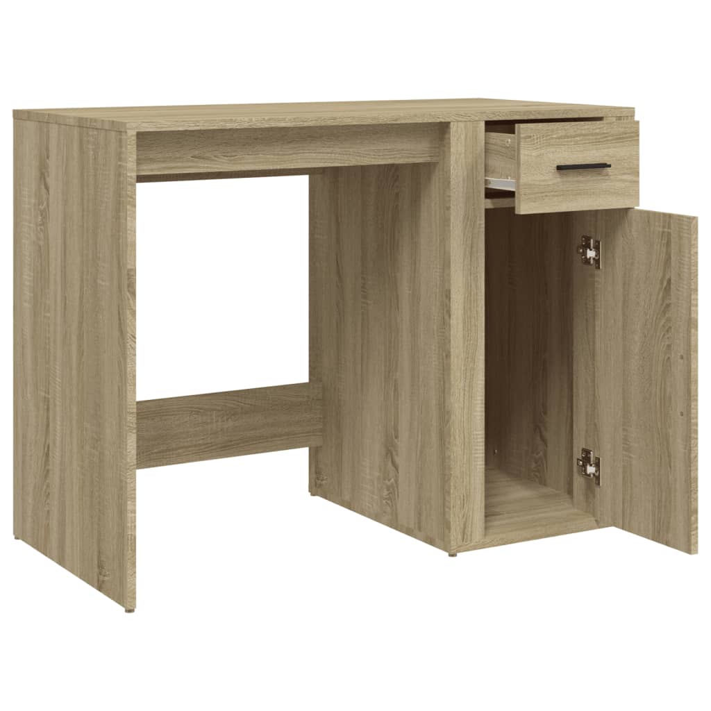 Bureau Chêne sonoma 100x49x75 cm Bois d'ingénierie - XIOS