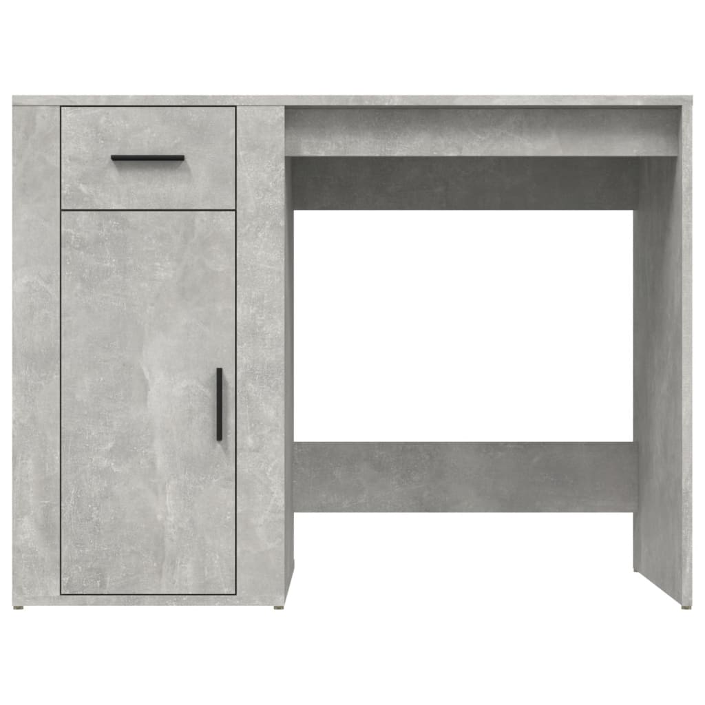 Bureau Gris béton 100x49x75 cm Bois d'ingénierie - XIOS