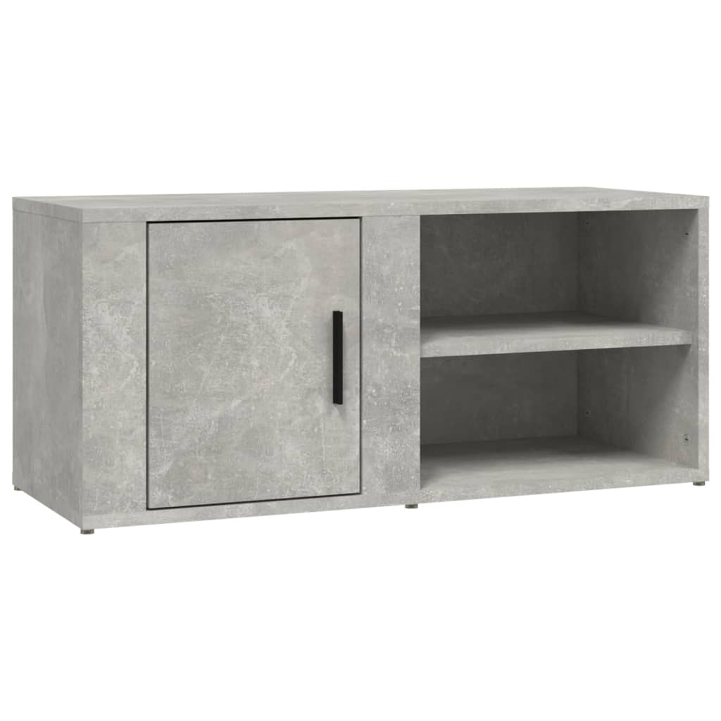 Meubles TV 2 pcs Gris béton 80x31,5x36 cm Bois d'ingénierie - XIOS