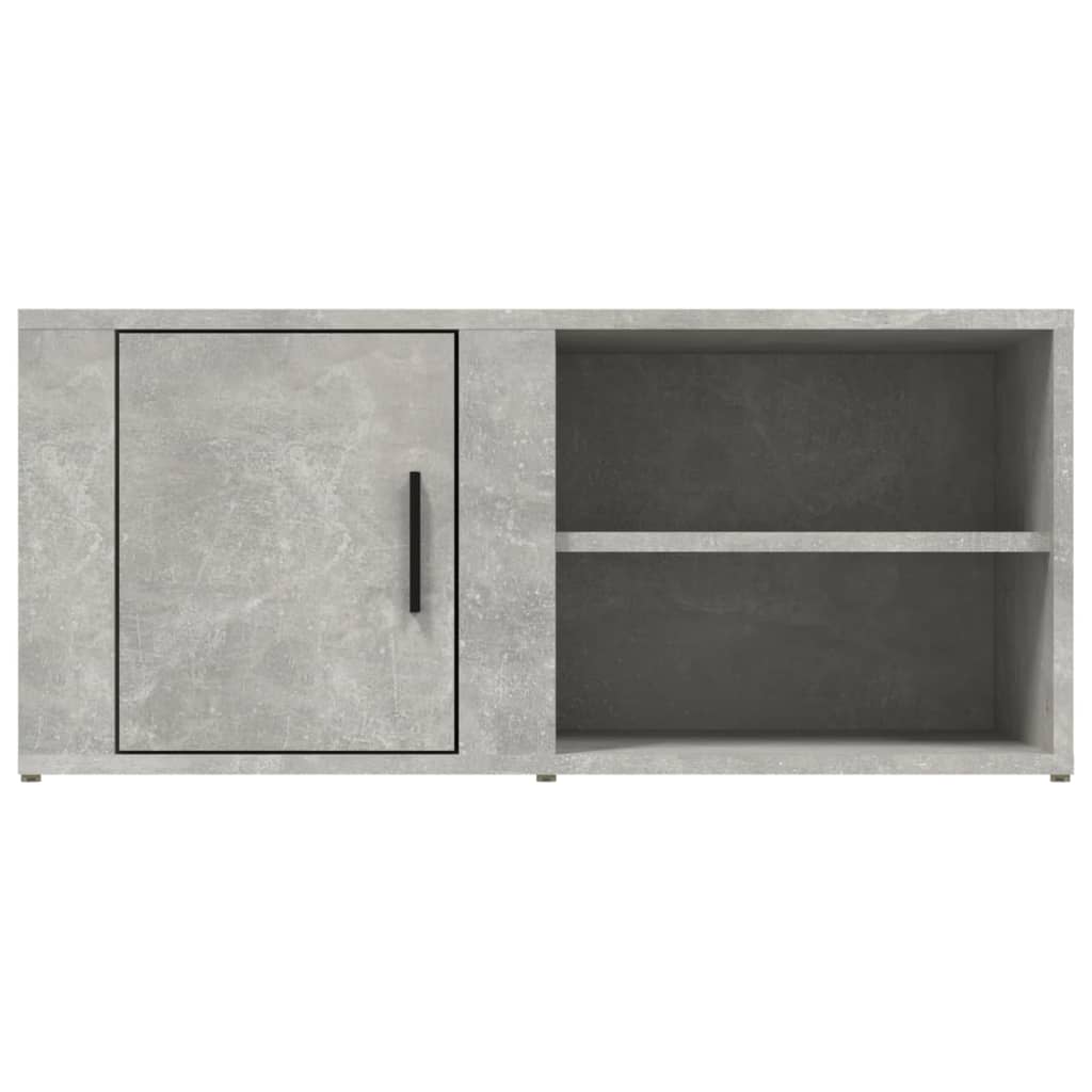 Meubles TV 2 pcs Gris béton 80x31,5x36 cm Bois d'ingénierie - XIOS