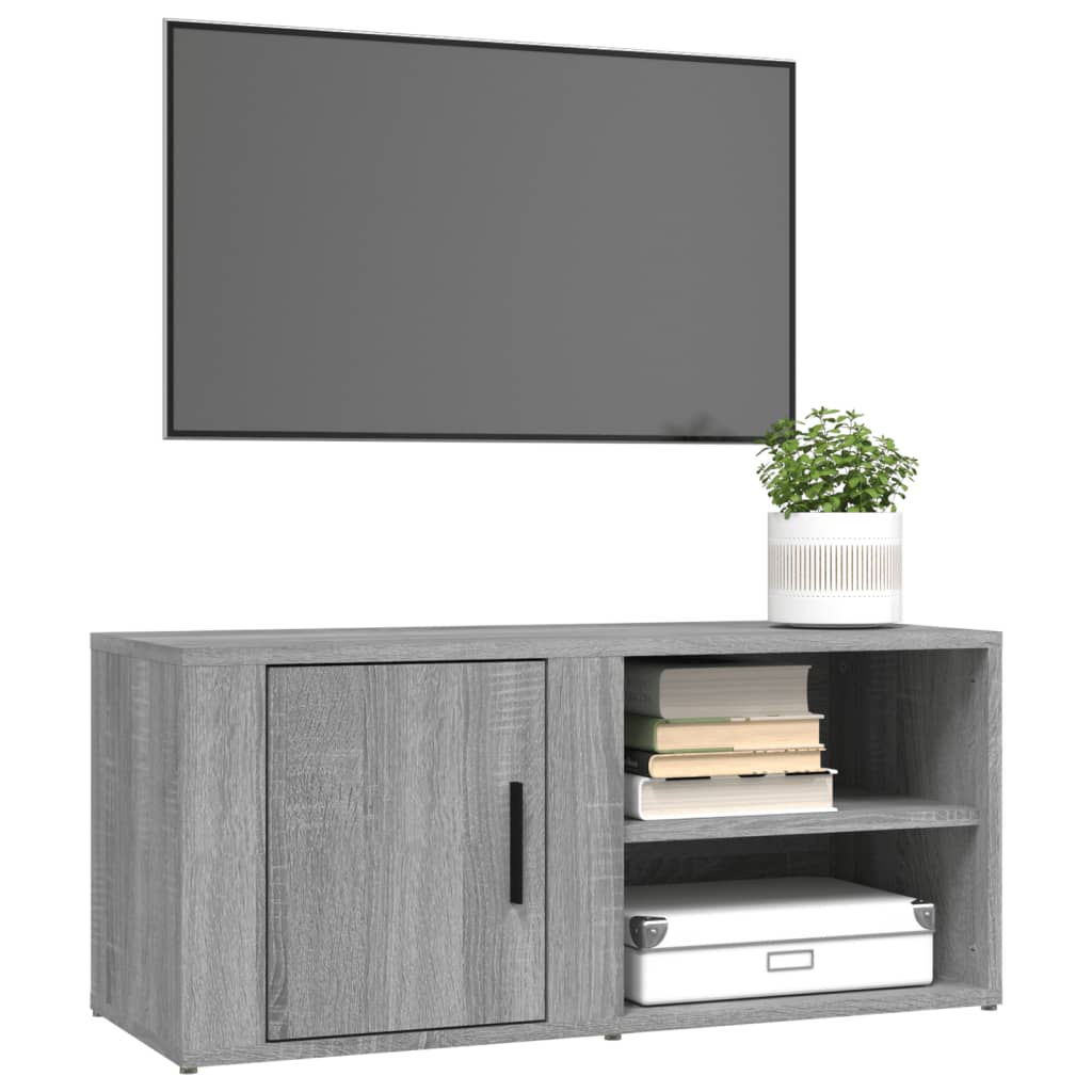 Meubles TV 2 pcs Sonoma gris 80x31,5x36 cm Bois d'ingénierie - XIOS