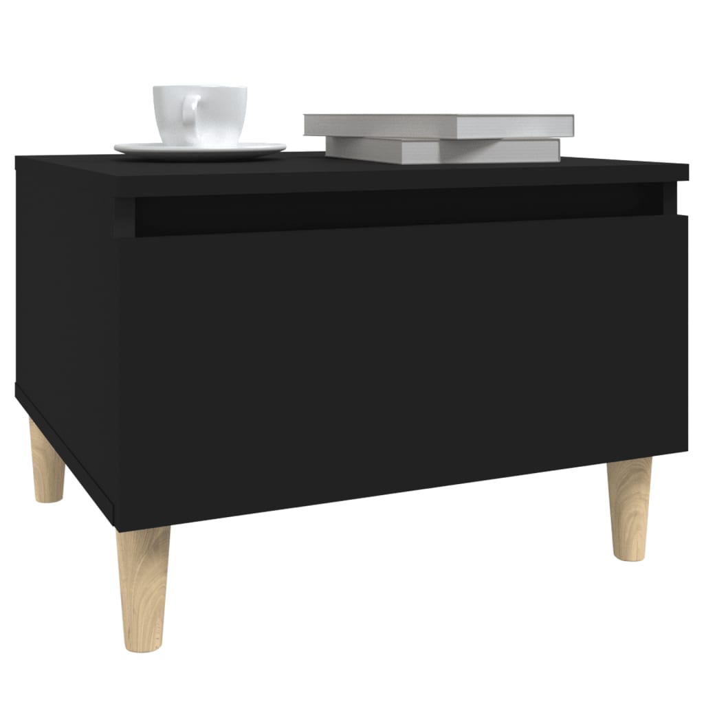 Table d'appoint Noir 50x46x35 cm Bois d'ingénierie - XIOS