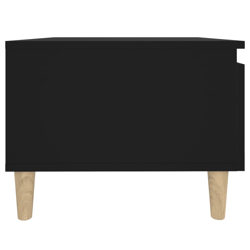 Table d'appoint Noir 50x46x35 cm Bois d'ingénierie - XIOS