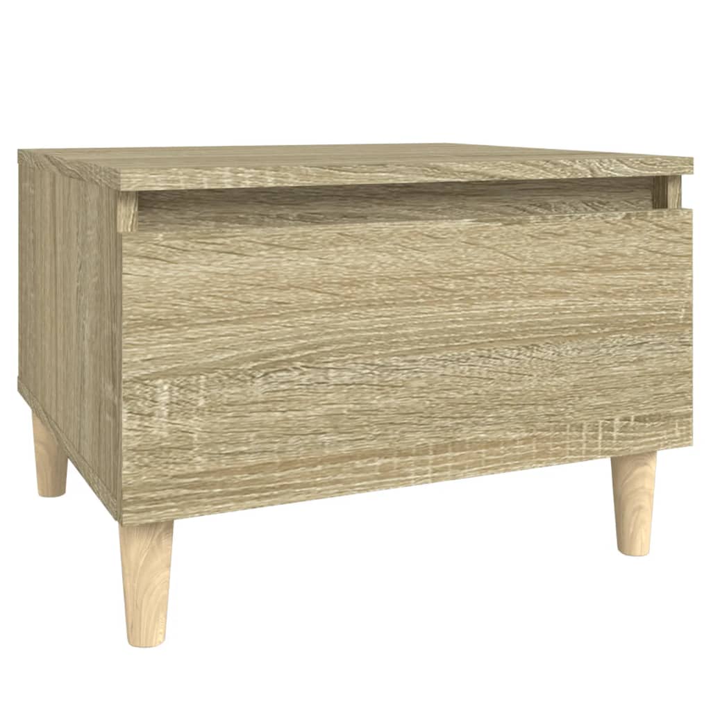 Table d'appoint Chêne sonoma 50x46x35 cm Bois d'ingénierie - XIOS