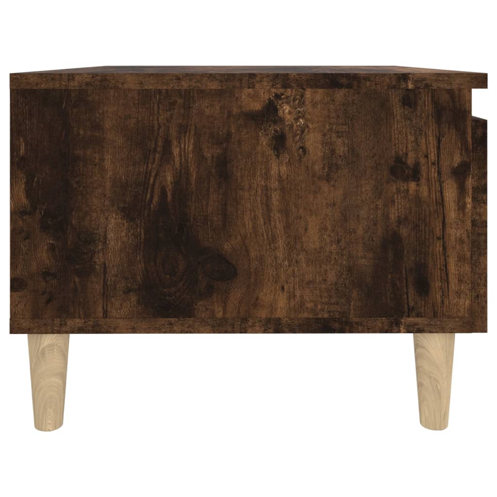 Table d'appoint Chêne fumé 50x46x35 cm Bois d'ingénierie - XIOS