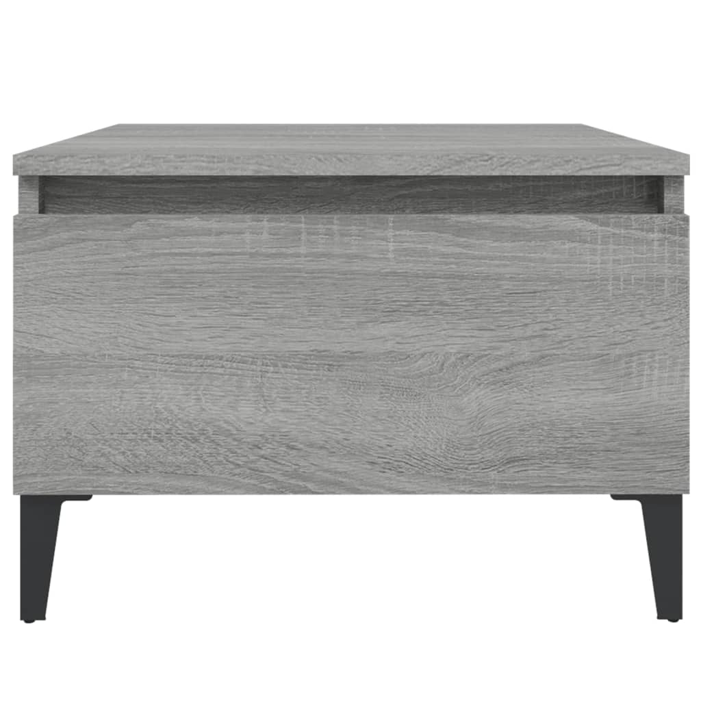 Table d'appoint Sonoma gris 50x46x35 cm Bois d'ingénierie - XIOS
