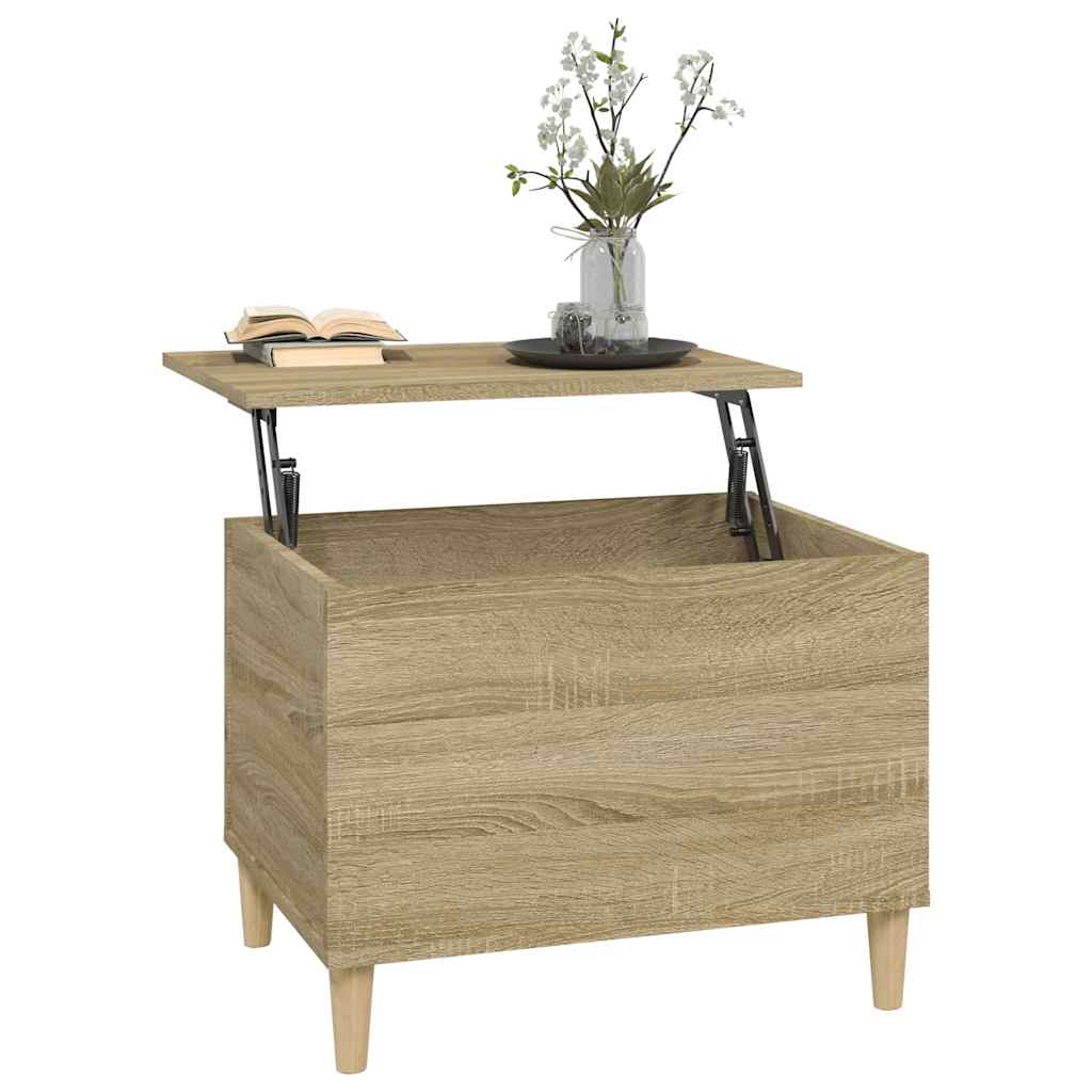 Table basse Chêne sonoma 60x44,5x45 cm Bois d'ingénierie - XIOS