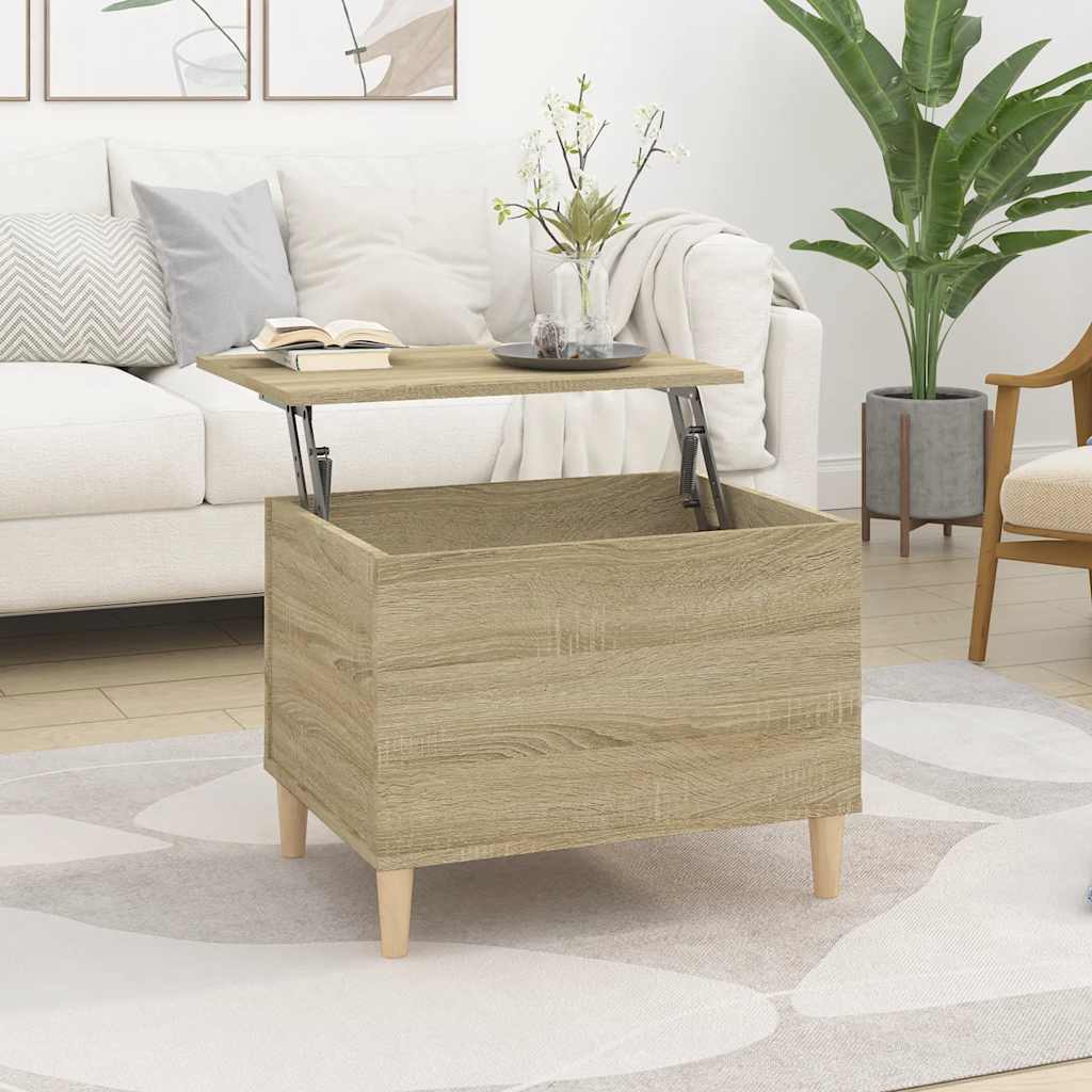 Table basse Chêne sonoma 60x44,5x45 cm Bois d'ingénierie - XIOS