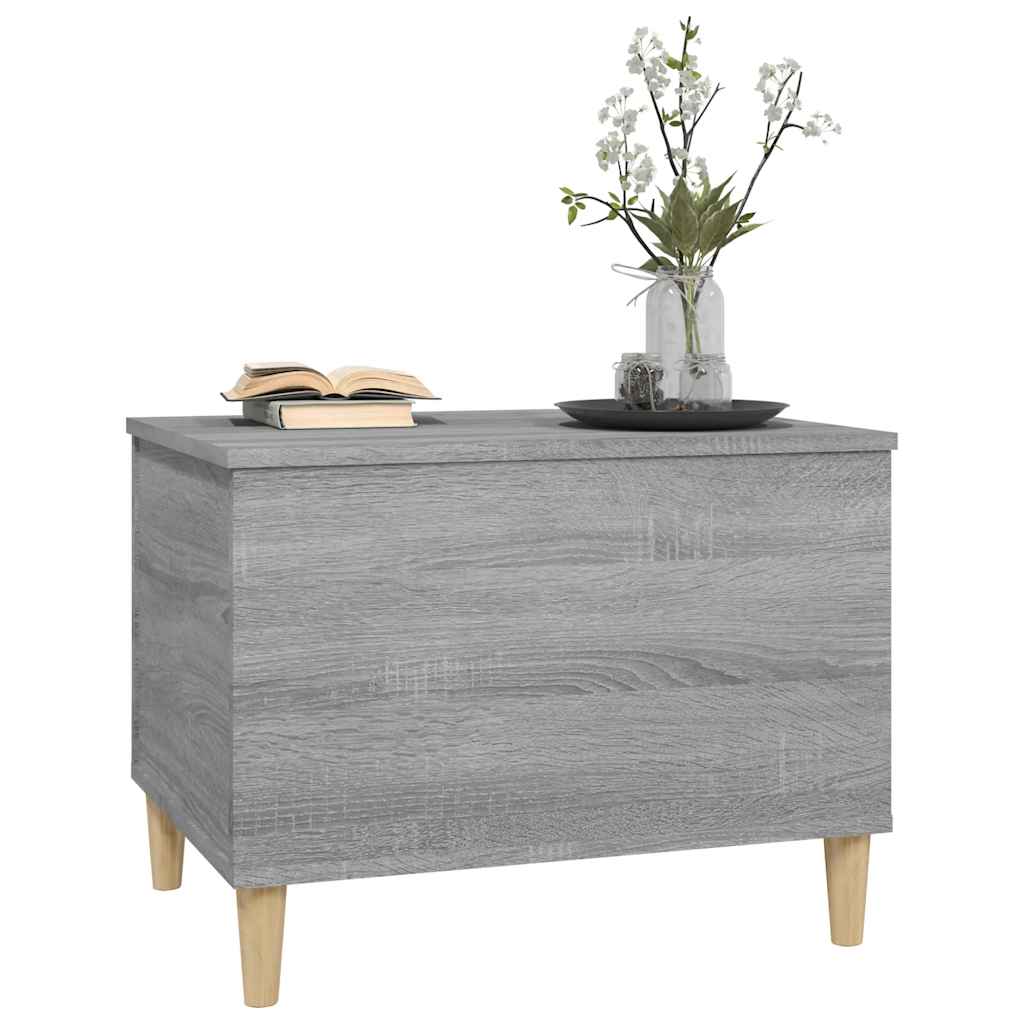 Table basse Sonoma gris 60x44,5x45 cm Bois d'ingénierie - XIOS