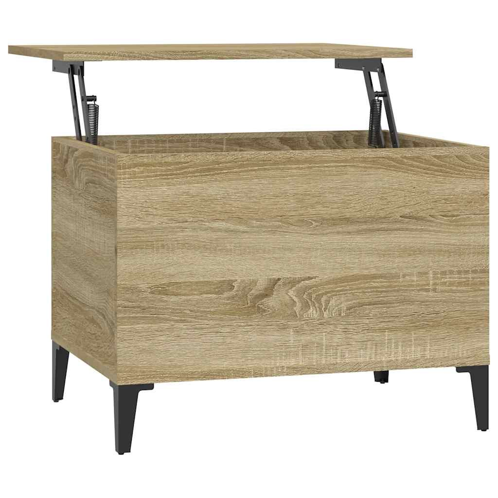 Table basse Chêne sonoma 60x44,5x45 cm Bois d'ingénierie - XIOS