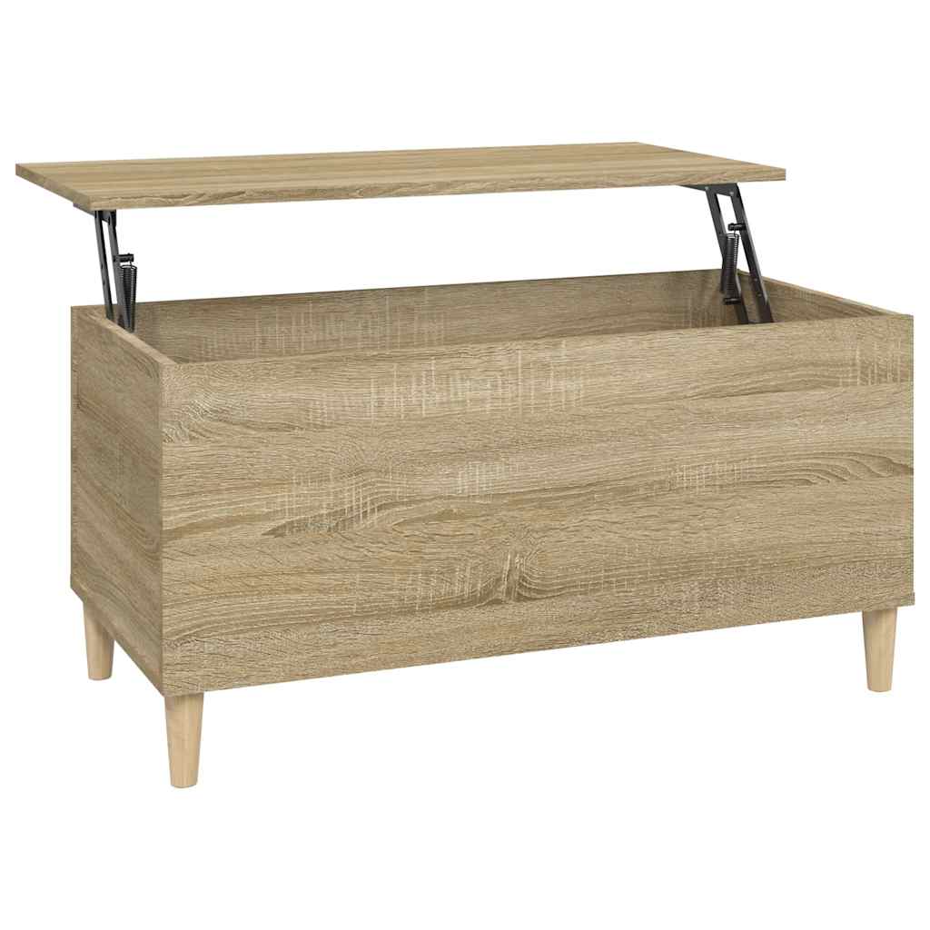 Table basse Chêne sonoma 90x44,5x45 cm Bois d'ingénierie - XIOS