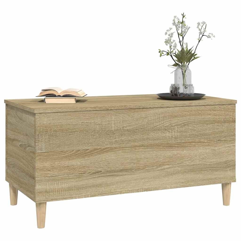 Table basse Chêne sonoma 90x44,5x45 cm Bois d'ingénierie - XIOS