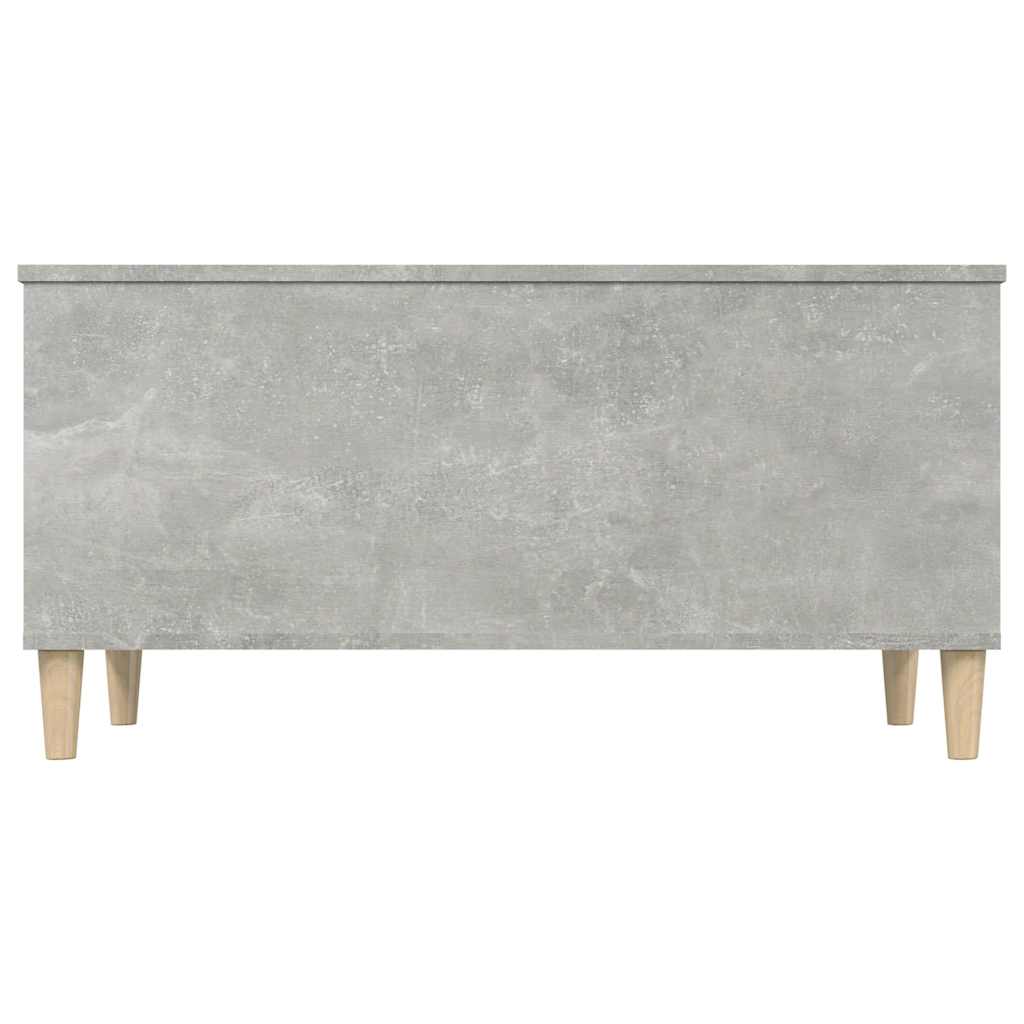 Table basse Gris béton 90x44,5x45 cm Bois d'ingénierie - XIOS