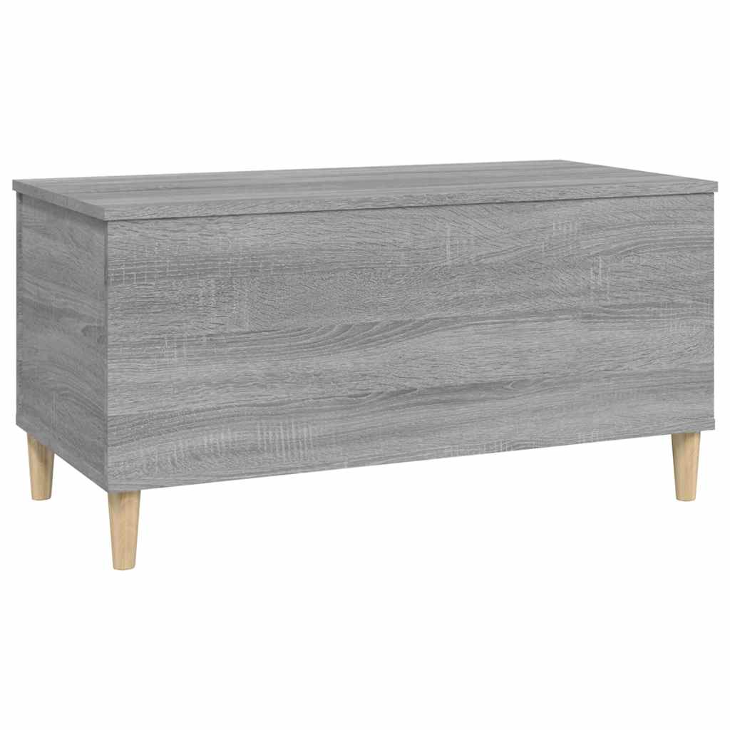 Table basse Sonoma gris 90x44,5x45 cm Bois d'ingénierie - XIOS
