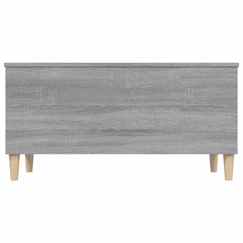 Table basse Sonoma gris 90x44,5x45 cm Bois d'ingénierie - XIOS