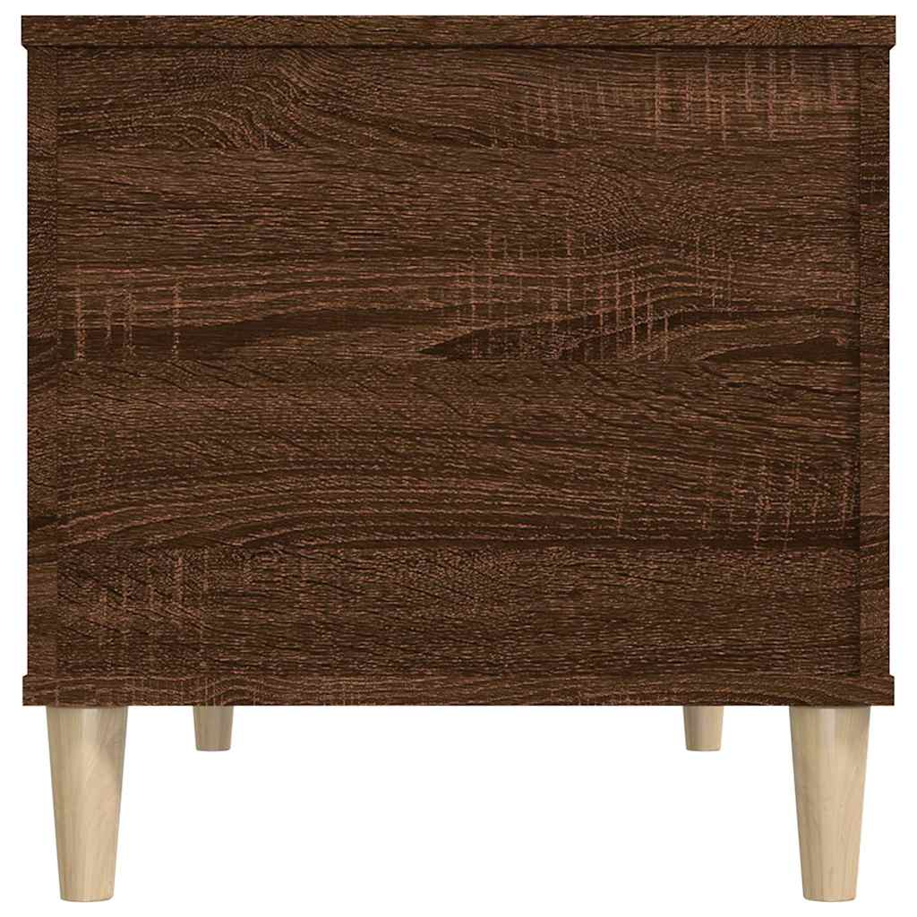 Table basse Chêne marron 90x44,5x45 cm Bois d'ingénierie - XIOS