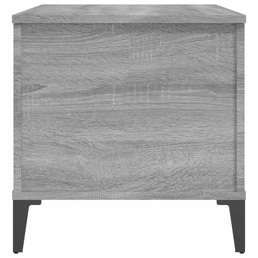 Table basse Sonoma gris 90x44,5x45 cm Bois d'ingénierie - XIOS