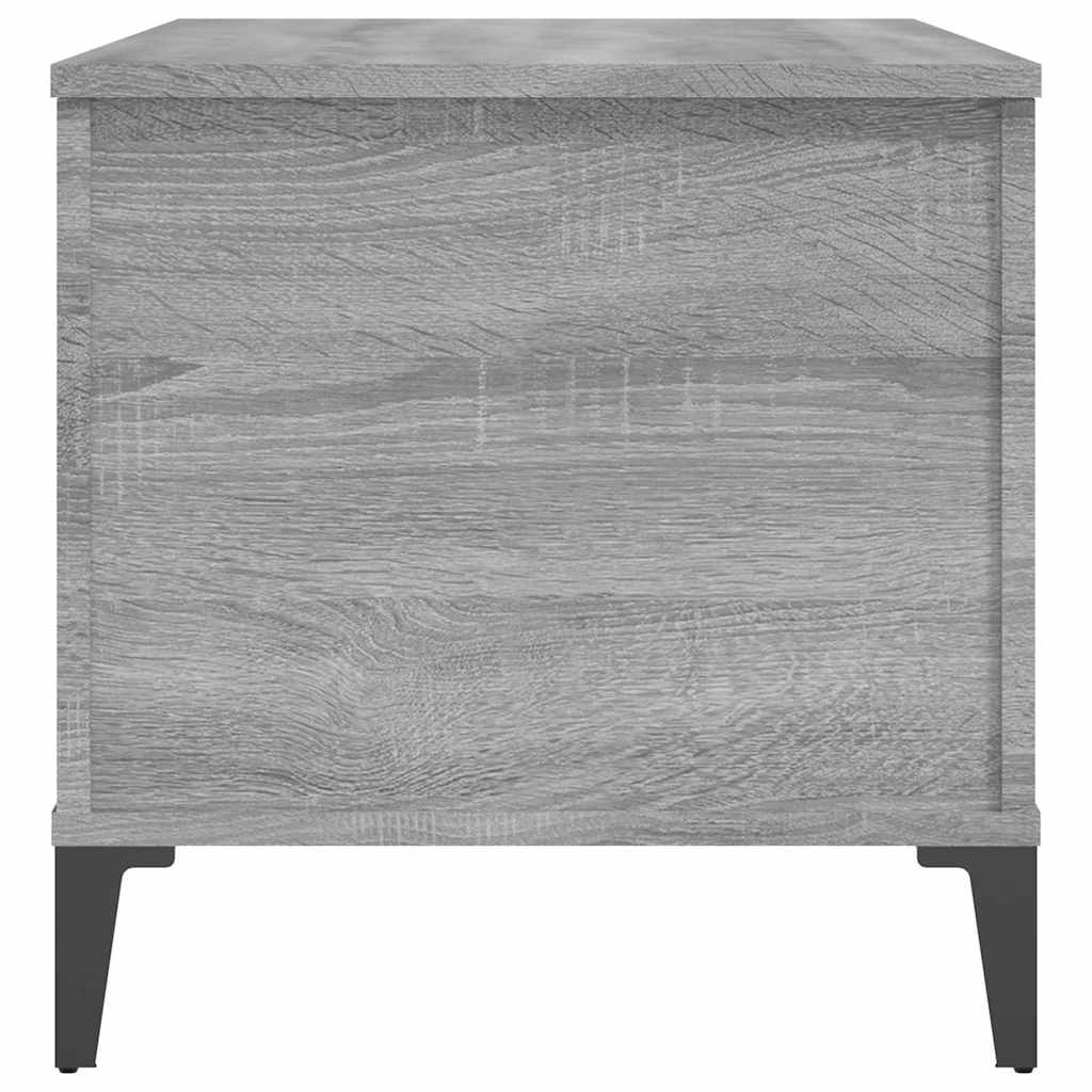 Table basse Sonoma gris 90x44,5x45 cm Bois d'ingénierie - XIOS