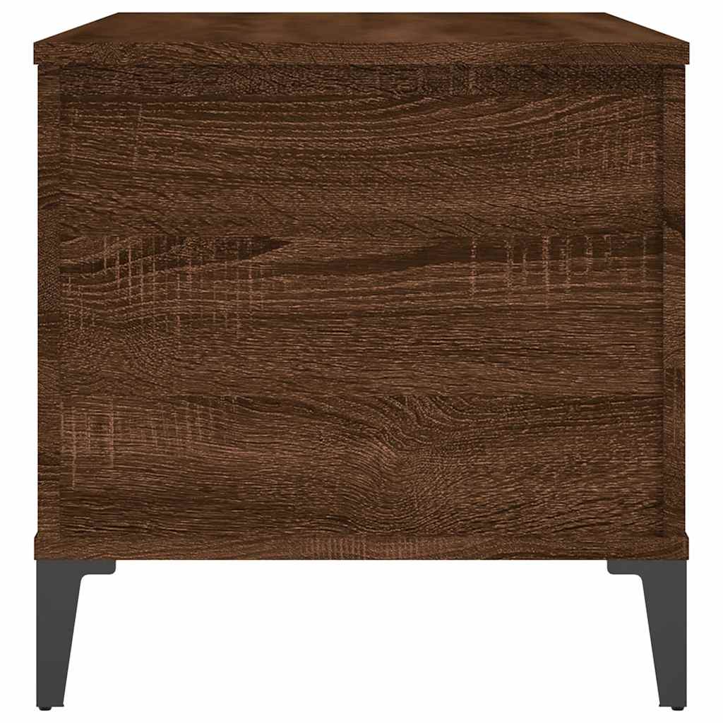 Table basse Chêne marron 90x44,5x45 cm Bois d'ingénierie - XIOS