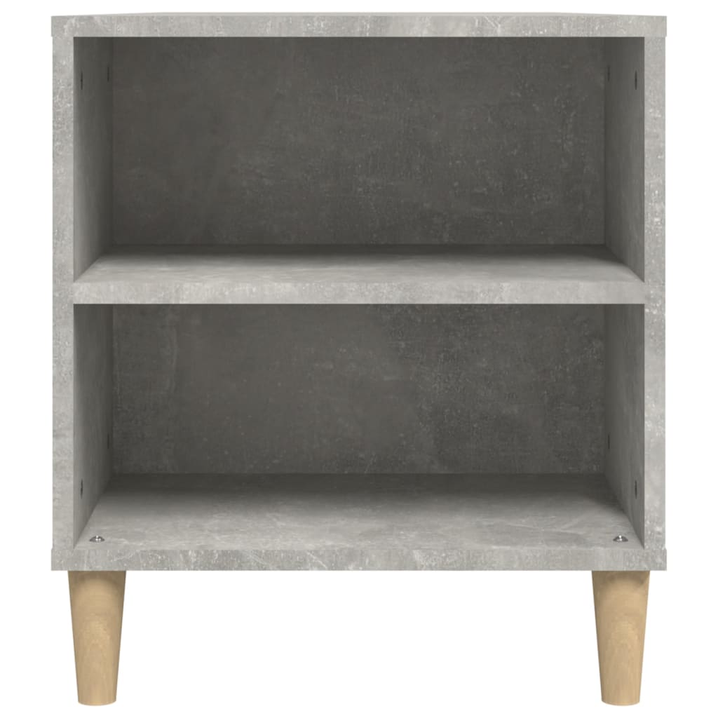 Meuble TV Gris béton 102x44,5x50 cm Bois d'ingénierie - XIOS