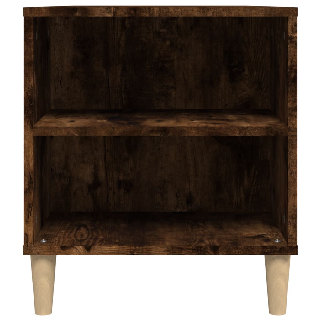 Meuble TV Chêne fumé 102x44,5x50 cm Bois d'ingénierie - XIOS
