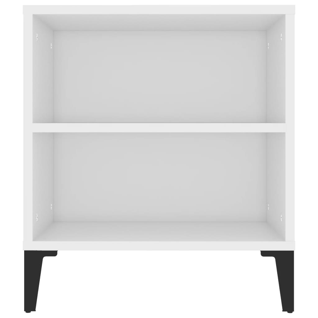 Meuble TV Blanc 102x44,5x50 cm Bois d'ingénierie - XIOS
