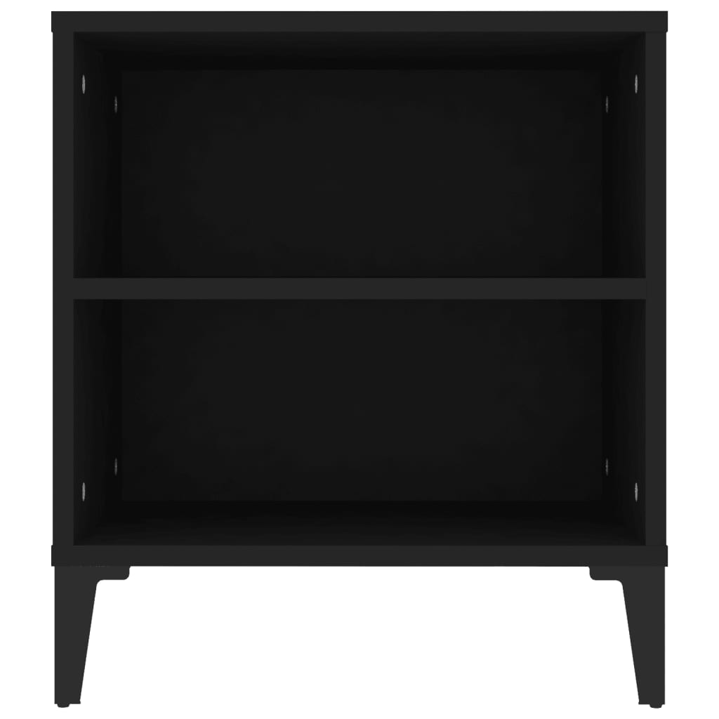 Meuble TV Noir 102x44,5x50 cm Bois d'ingénierie - XIOS