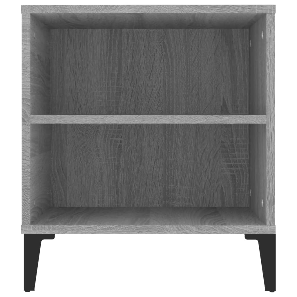 Meuble TV Sonoma gris 102x44,5x50 cm Bois d'ingénierie - XIOS