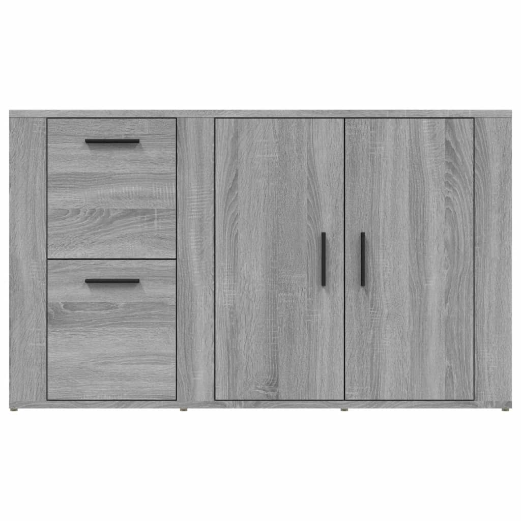 Buffet Sonoma gris 100x33x59,5 cm Bois d'ingénierie - XIOS
